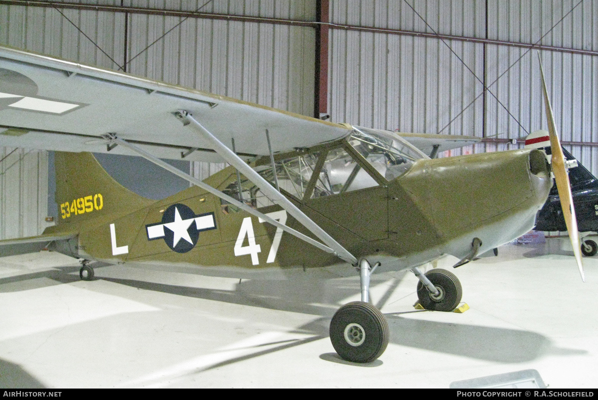 Aircraft Photo of N6055C / 534950 | Stinson L-5G Sentinel | USA - Air Force | AirHistory.net #188866