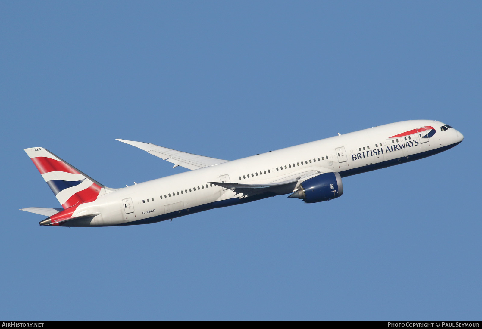 Aircraft Photo of G-ZBKD | Boeing 787-9 Dreamliner | British Airways | AirHistory.net #188867