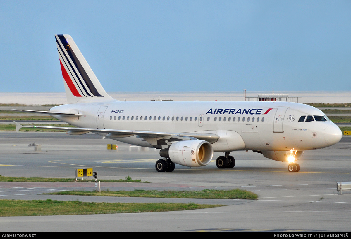 Aircraft Photo of F-GRHV | Airbus A319-111 | Air France | AirHistory.net #188872