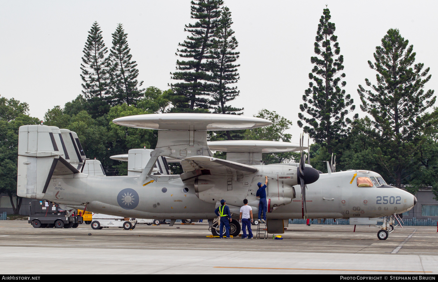 Aircraft Photo of 2502 | Northrop Grumman E-2T Hawkeye | Taiwan - Air Force | AirHistory.net #188896