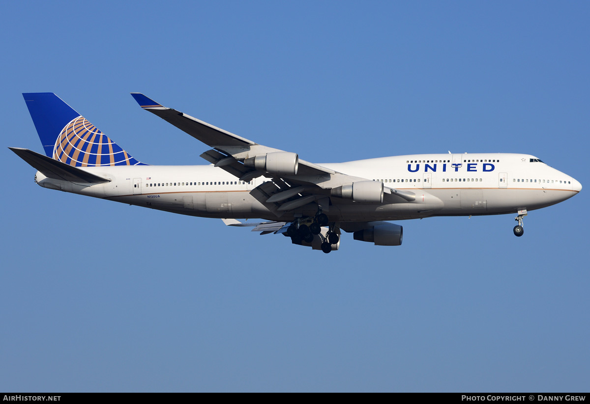 Aircraft Photo of N120UA | Boeing 747-422 | United Airlines | AirHistory.net #188897