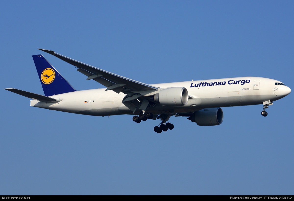 Aircraft Photo of D-ALFA | Boeing 777-FBT | Lufthansa Cargo | AirHistory.net #188906