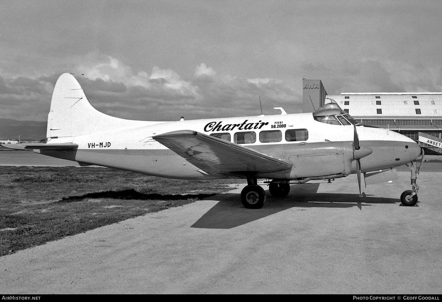 Aircraft Photo of VH-MJD | De Havilland D.H. 104 Dove 6 | Chartair | AirHistory.net #188910