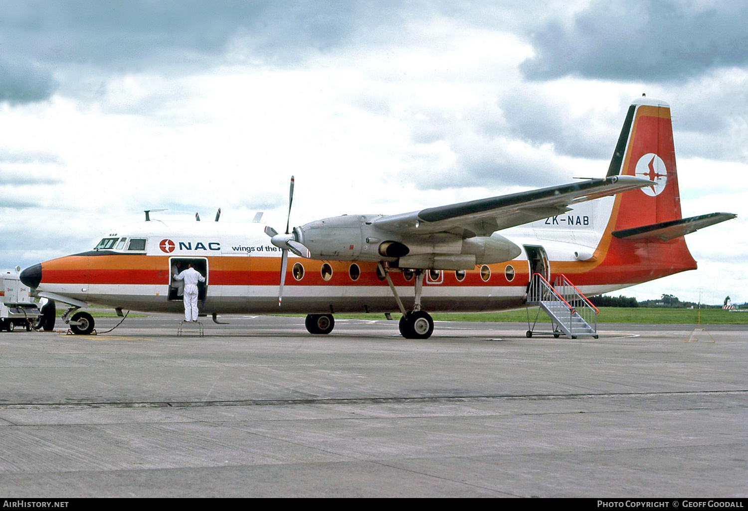 Aircraft Photo of ZK-NAB | Fokker F27-100 Friendship | New Zealand National Airways Corporation - NAC | AirHistory.net #188917