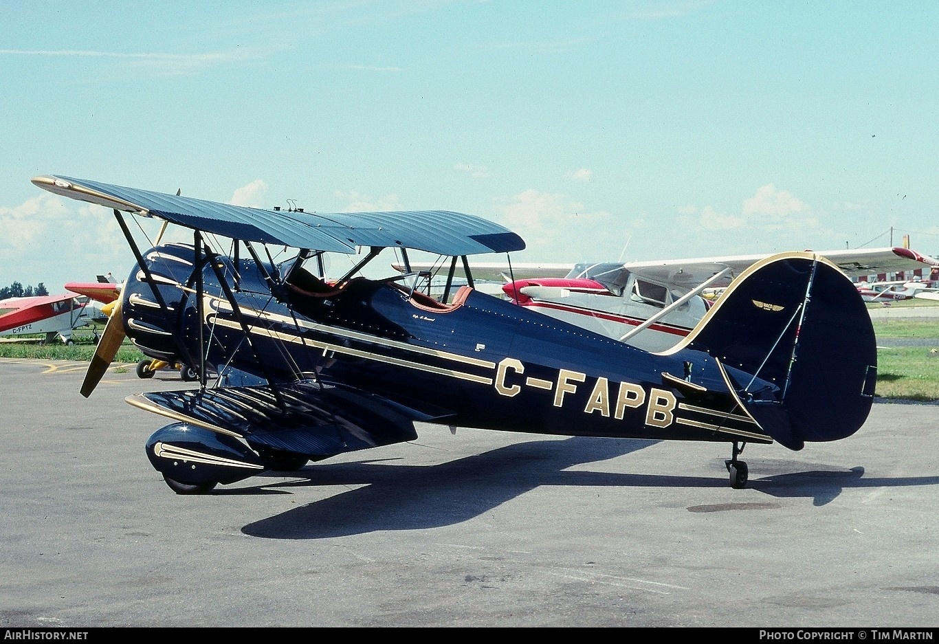 Aircraft Photo of C-FAPB | Waco YMF | AirHistory.net #188927