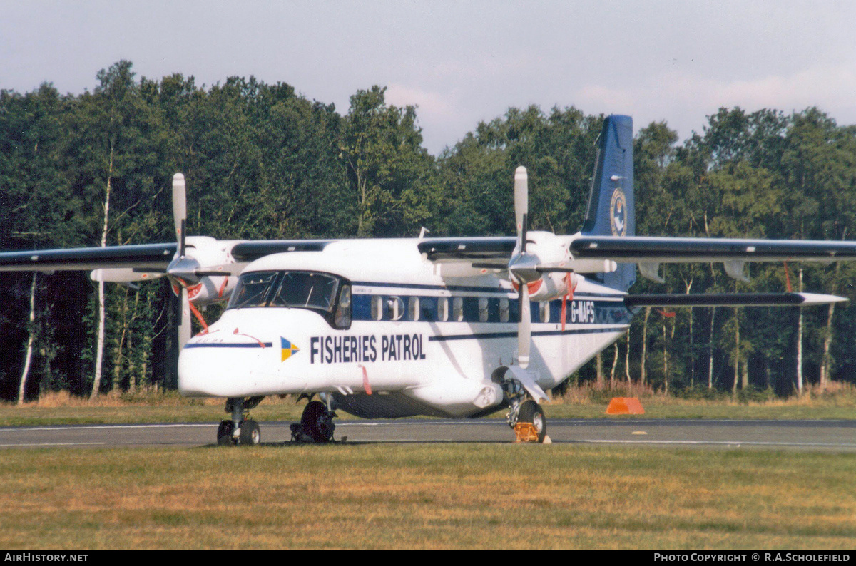 Aircraft Photo of G-MAFS | Dornier 228-201 | Fisheries Patrol | AirHistory.net #188935
