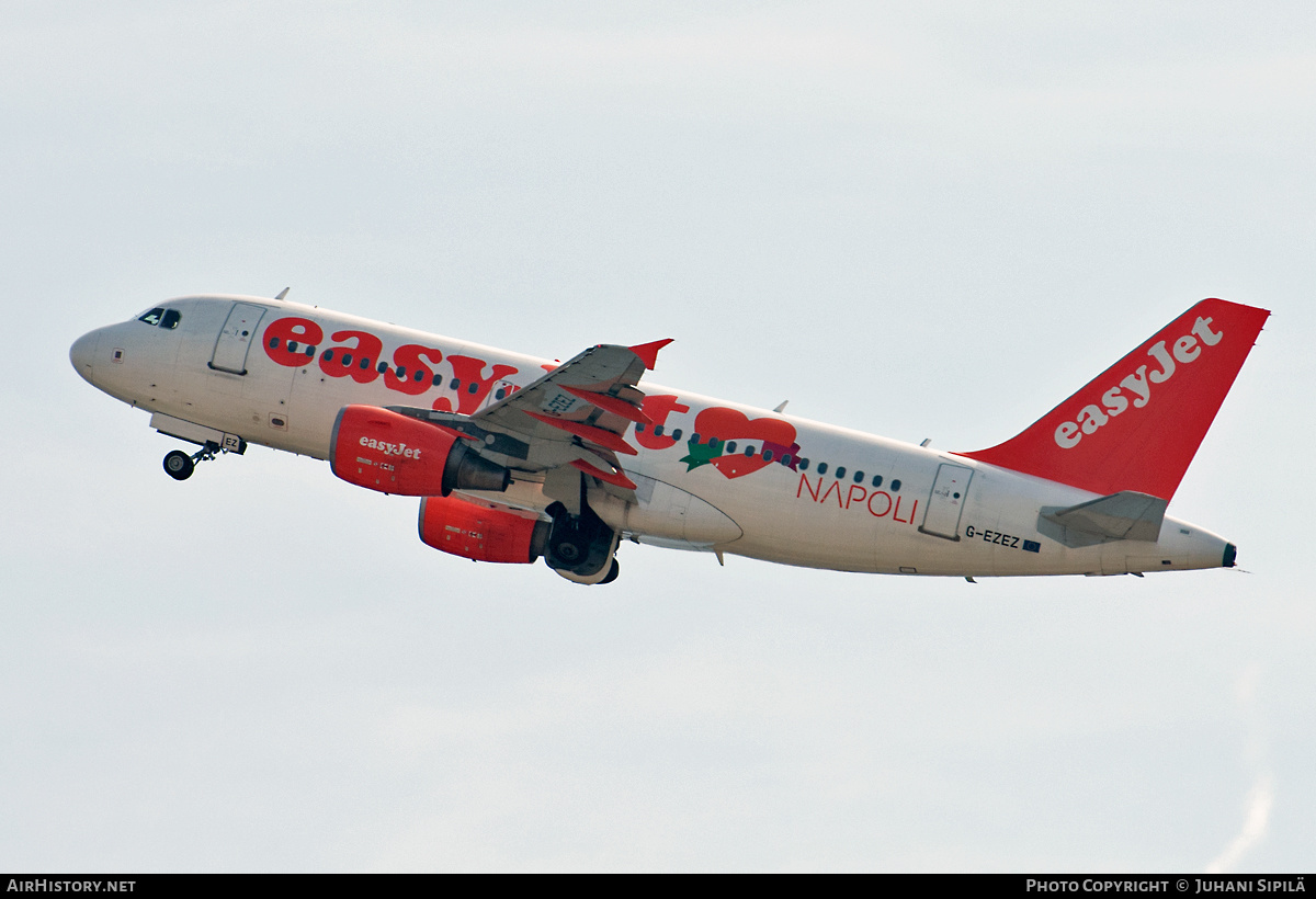 Aircraft Photo of G-EZEZ | Airbus A319-111 | EasyJet | AirHistory.net #188936