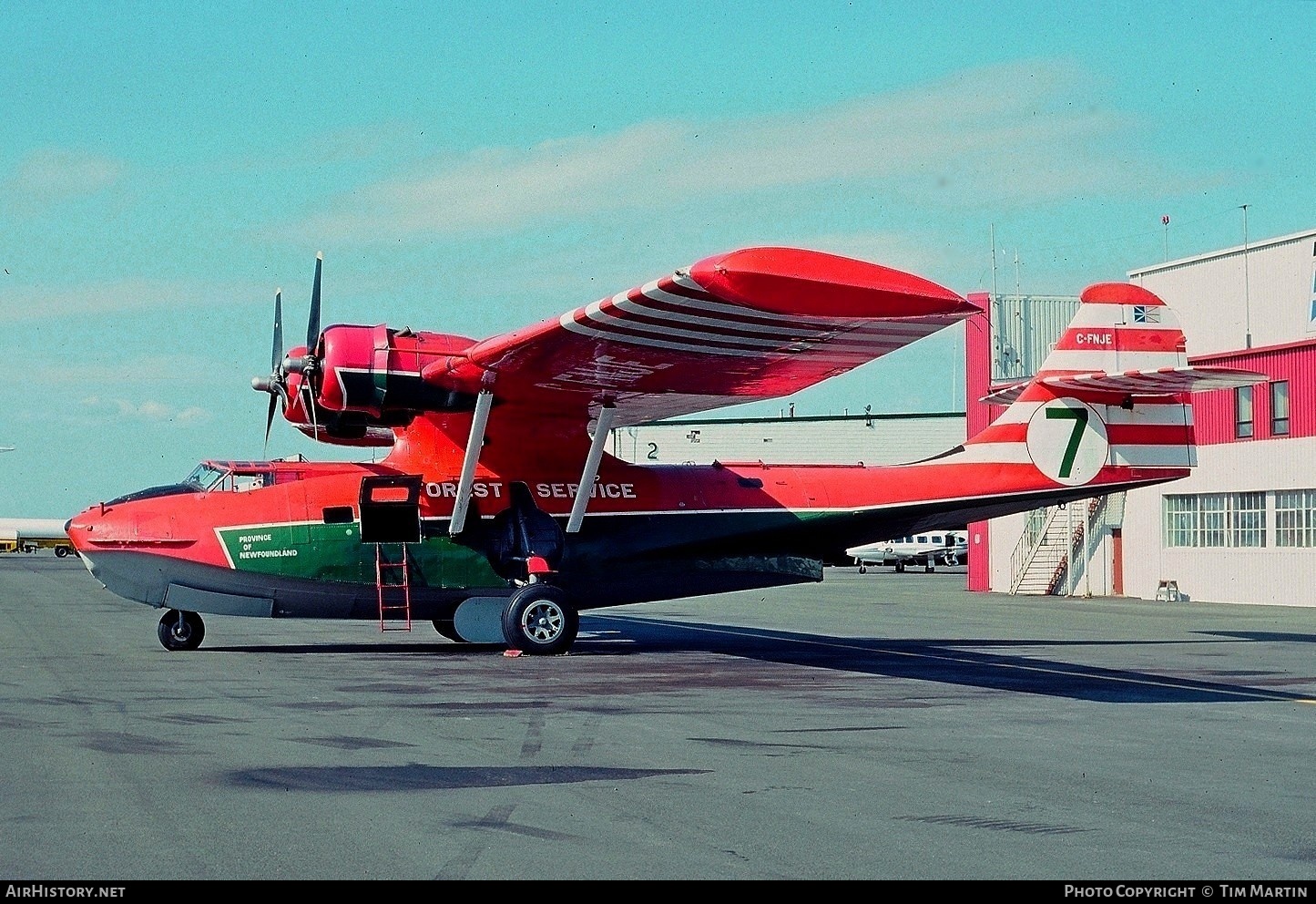 Aircraft Photo of C-FNJE | Consolidated PBY-5A Catalina | Newfoundland and Labrador Forest Service | AirHistory.net #188937