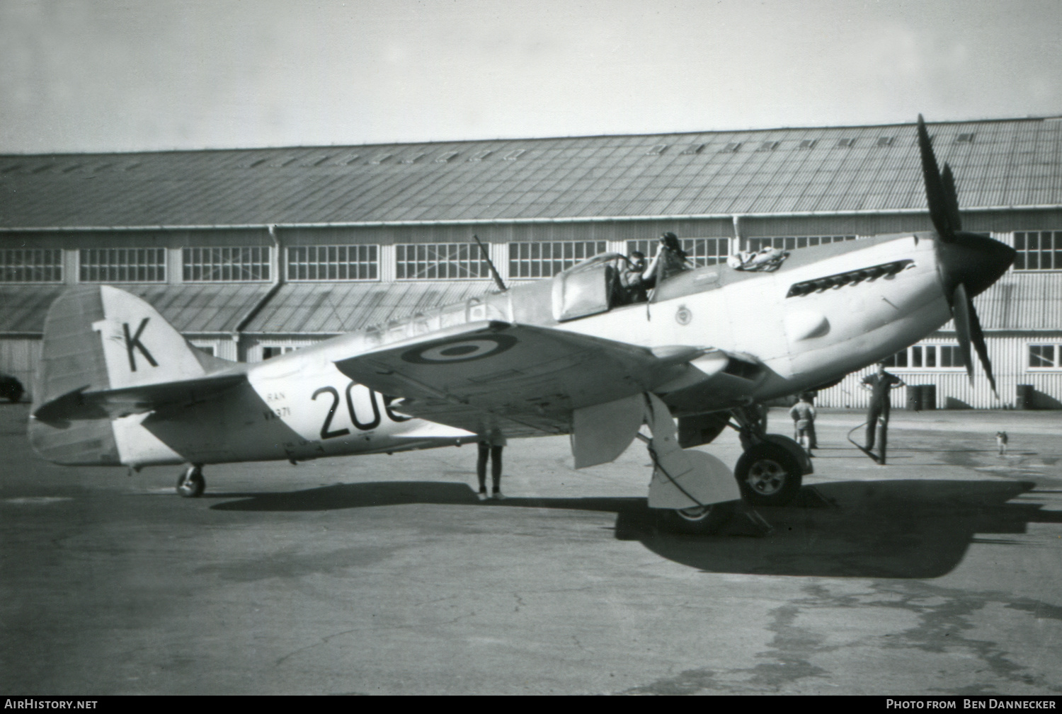 Aircraft Photo of VX371 | Fairey Firefly FR5 | Australia - Navy | AirHistory.net #188938