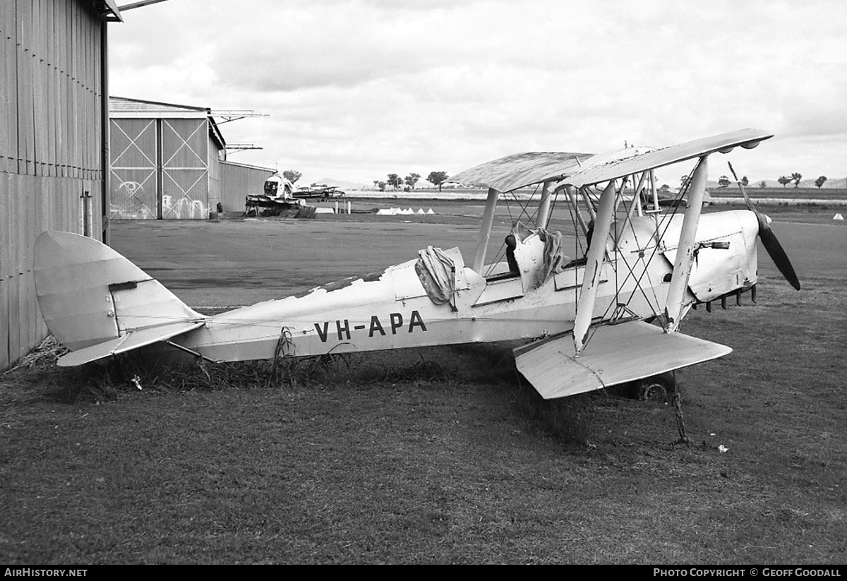 Aircraft Photo of VH-APA | De Havilland D.H. 82A Tiger Moth | AirHistory.net #188952