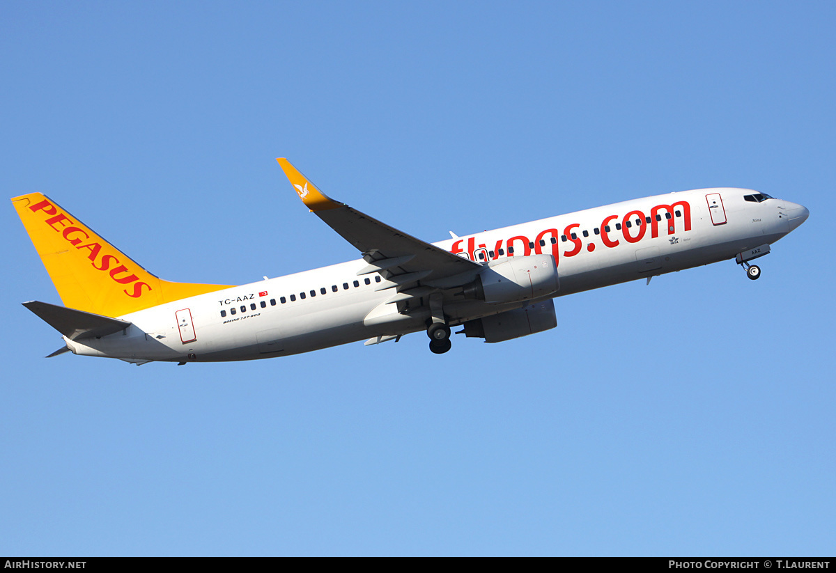 Aircraft Photo of TC-AAZ | Boeing 737-82R | Pegasus Airlines | AirHistory.net #188960