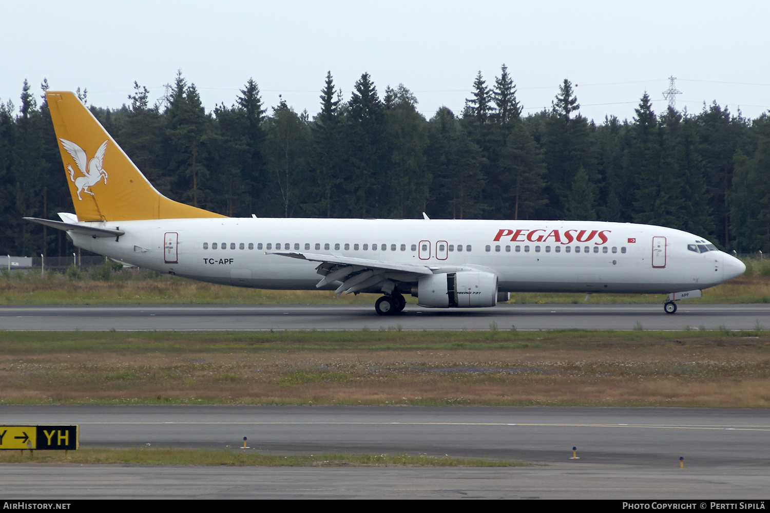 Aircraft Photo of TC-APF | Boeing 737-86N | Pegasus Airlines | AirHistory.net #188972
