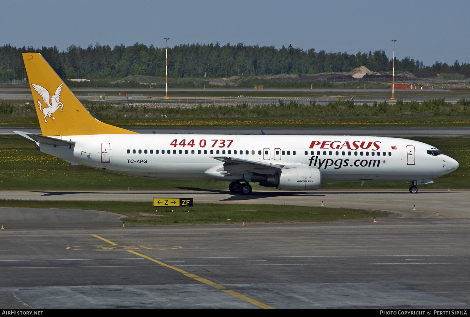 Aircraft Photo of TC-APG | Boeing 737-82R | Pegasus Airlines | AirHistory.net #188975