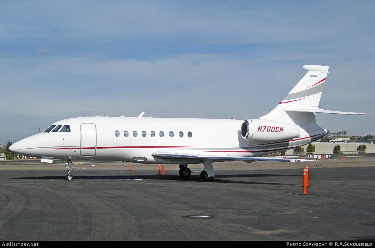 Aircraft Photo of N700CH | Dassault Falcon 2000 | AirHistory.net #188991