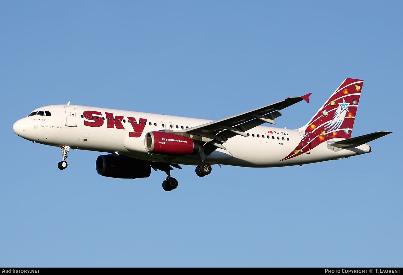 Aircraft Photo of TC-SKT | Airbus A320-232 | Sky Airlines | AirHistory.net #189005