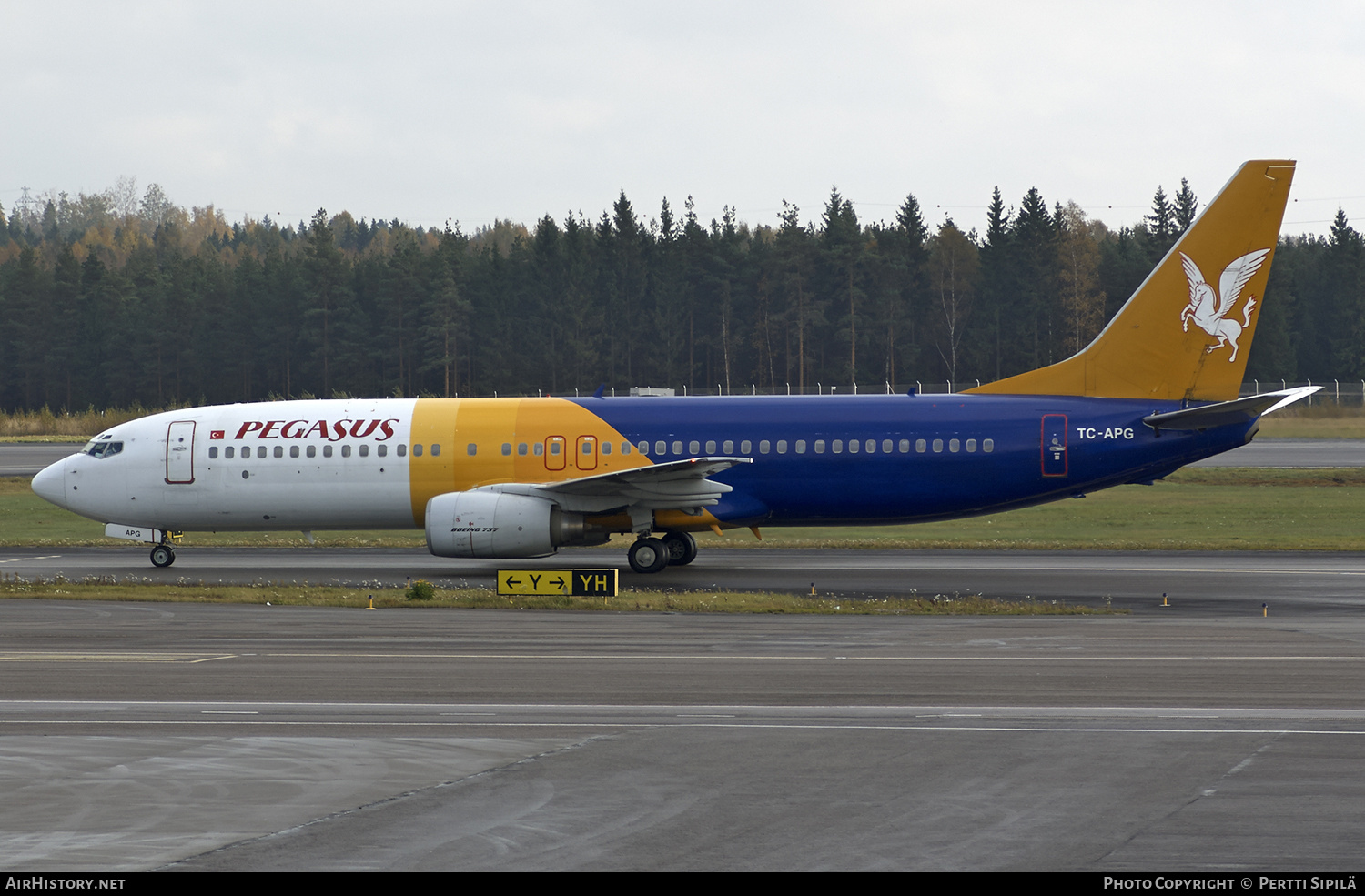 Aircraft Photo of TC-APG | Boeing 737-82R | Pegasus Airlines | AirHistory.net #189007