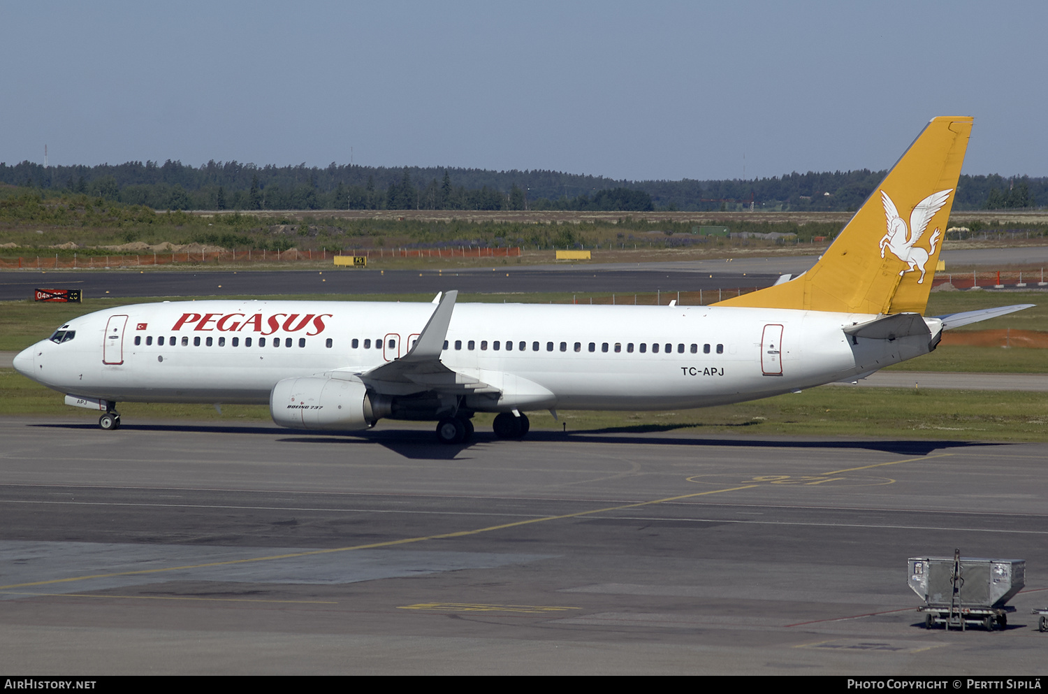 Aircraft Photo of TC-APJ | Boeing 737-86N | Pegasus Airlines | AirHistory.net #189012