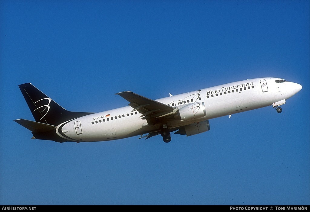Aircraft Photo of D-AHLU | Boeing 737-4K5 | Blue Panorama Airlines | AirHistory.net #189015
