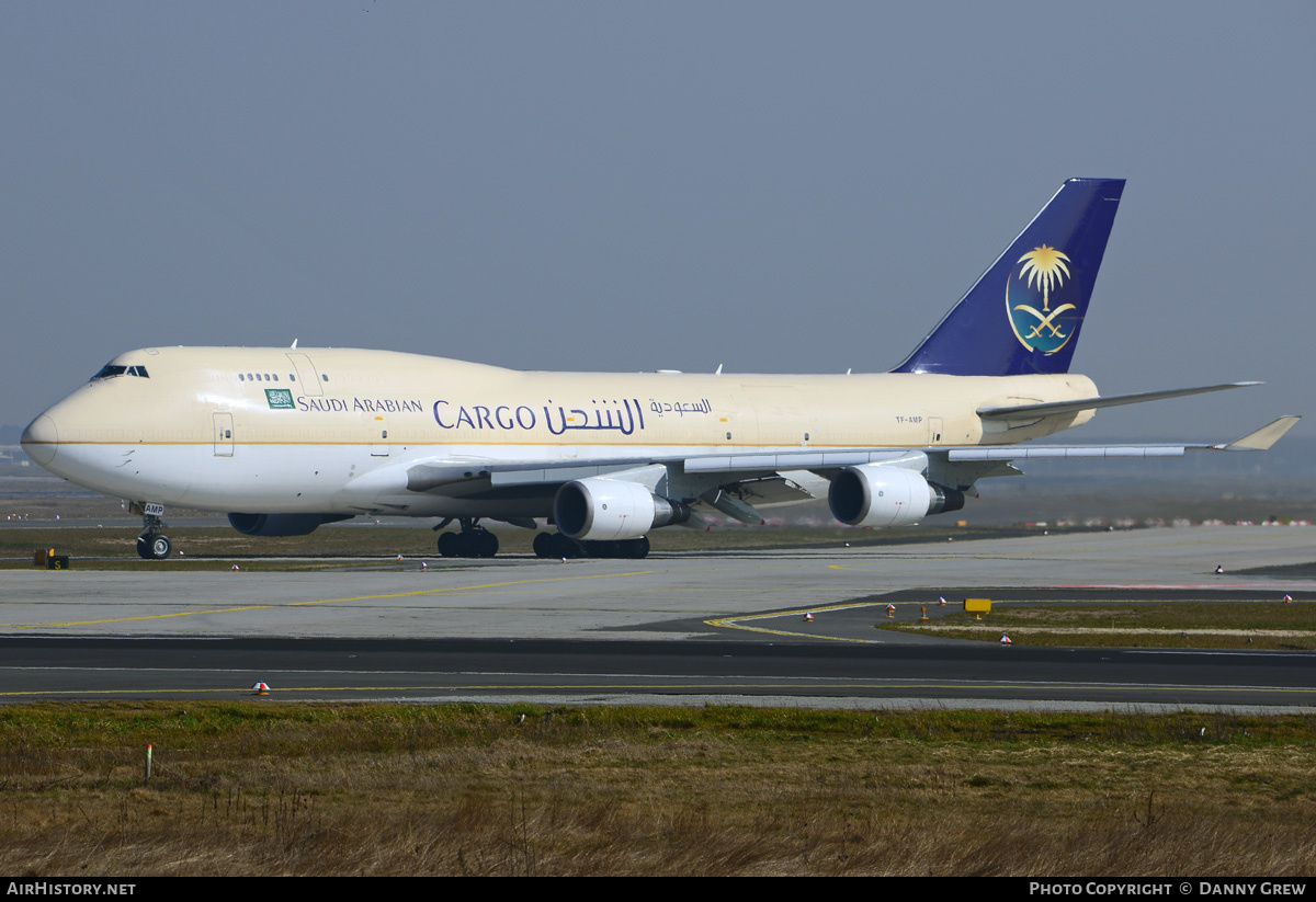 Aircraft Photo of TF-AMP | Boeing 747-481(BCF) | Saudi Arabian Airlines Cargo | AirHistory.net #189017