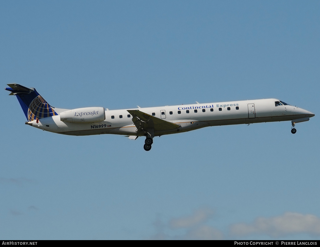 Aircraft Photo of N16999 | Embraer ERJ-145LR (EMB-145LR) | Continental Express | AirHistory.net #189027