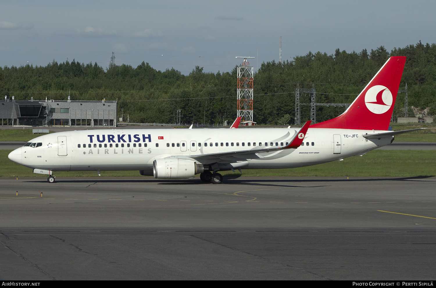 Aircraft Photo of TC-JFC | Boeing 737-8F2 | Turkish Airlines | AirHistory.net #189029