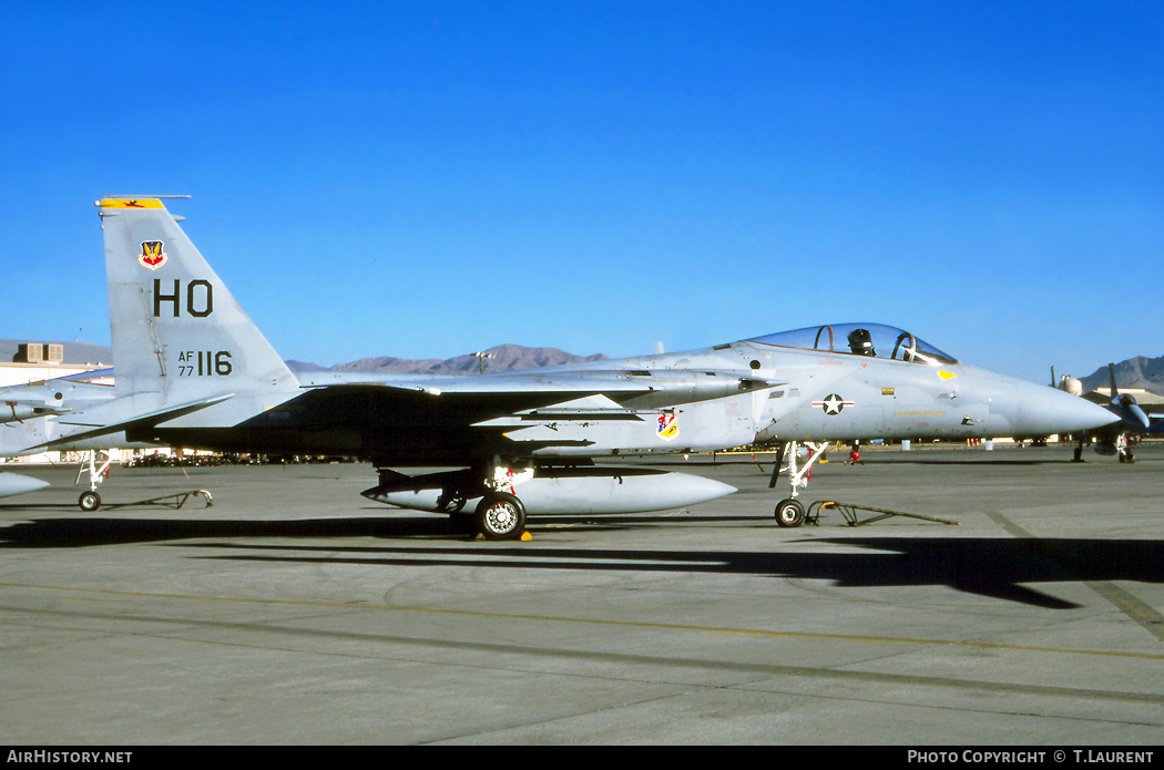 Aircraft Photo of 77-0116 / AF77-116 | McDonnell Douglas F-15A Eagle | USA - Air Force | AirHistory.net #189031