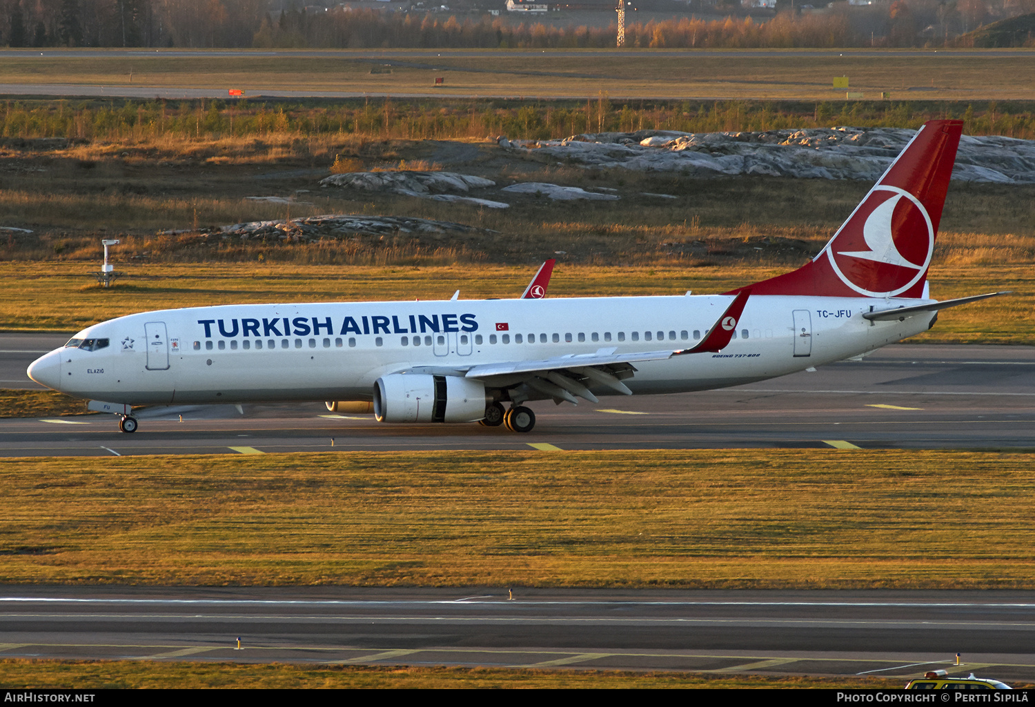 Aircraft Photo of TC-JFU | Boeing 737-8F2 | Turkish Airlines | AirHistory.net #189032