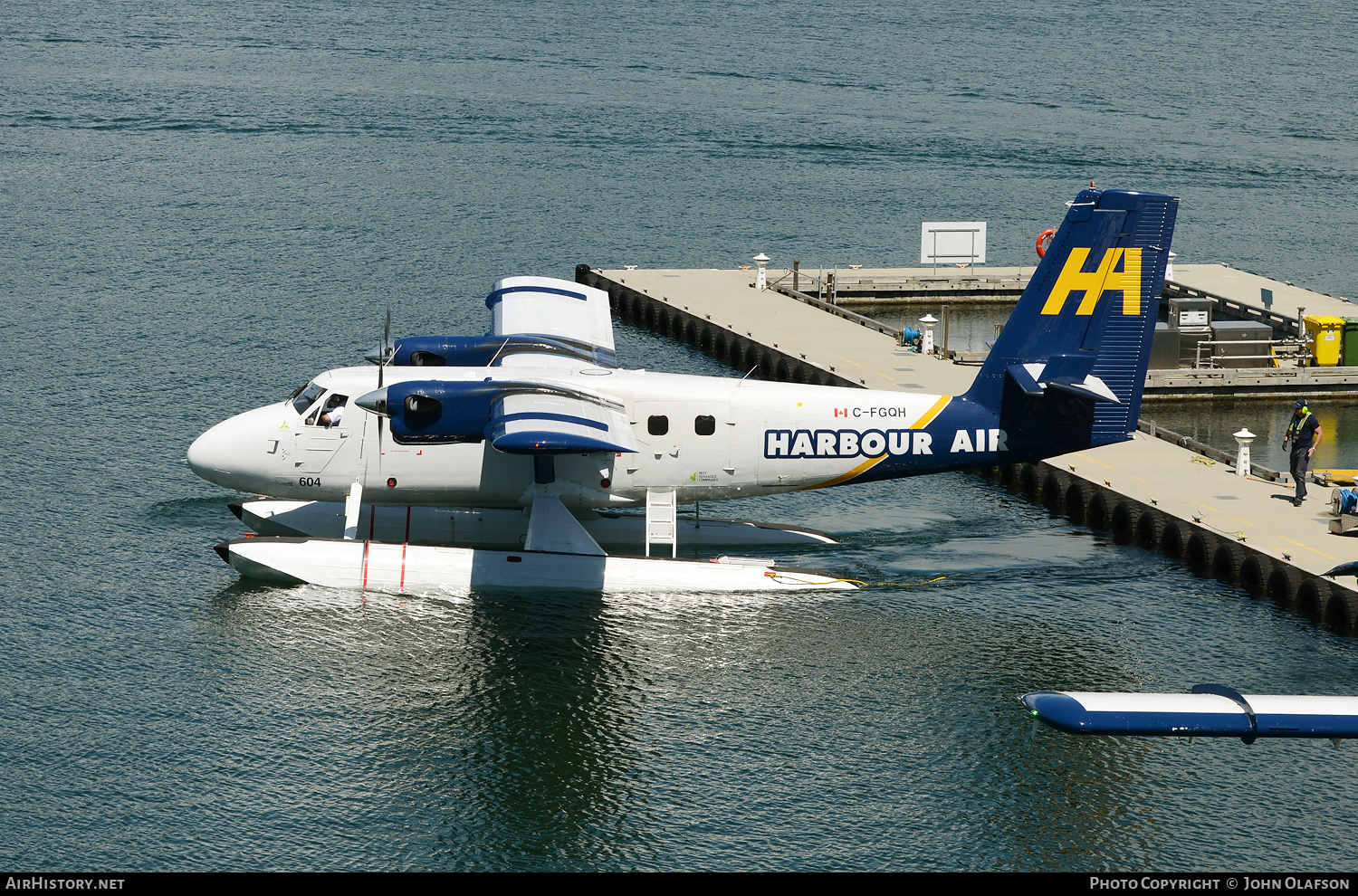 Aircraft Photo of C-FGQH | De Havilland Canada DHC-6-100 Twin Otter | Harbour Air | AirHistory.net #189034