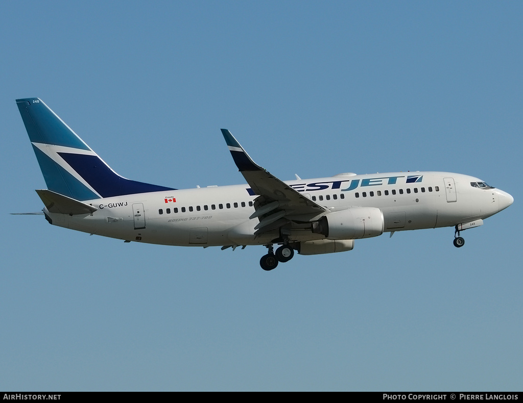 Aircraft Photo of C-GUWJ | Boeing 737-7CT | WestJet | AirHistory.net #189043