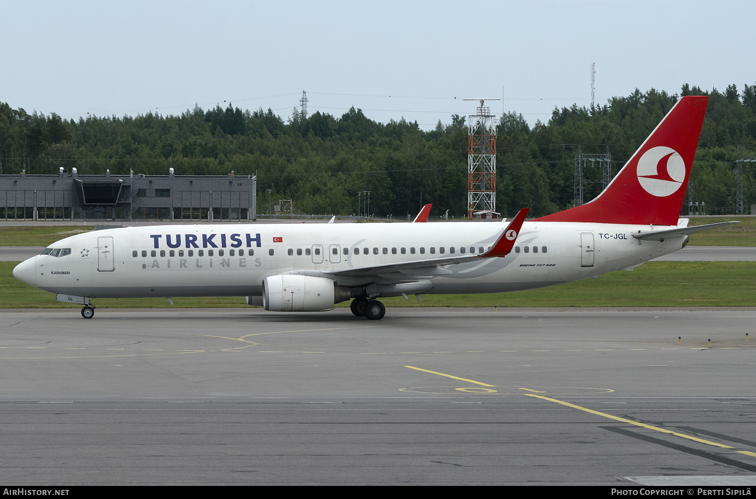 Aircraft Photo of TC-JGL | Boeing 737-8F2 | Turkish Airlines | AirHistory.net #189047