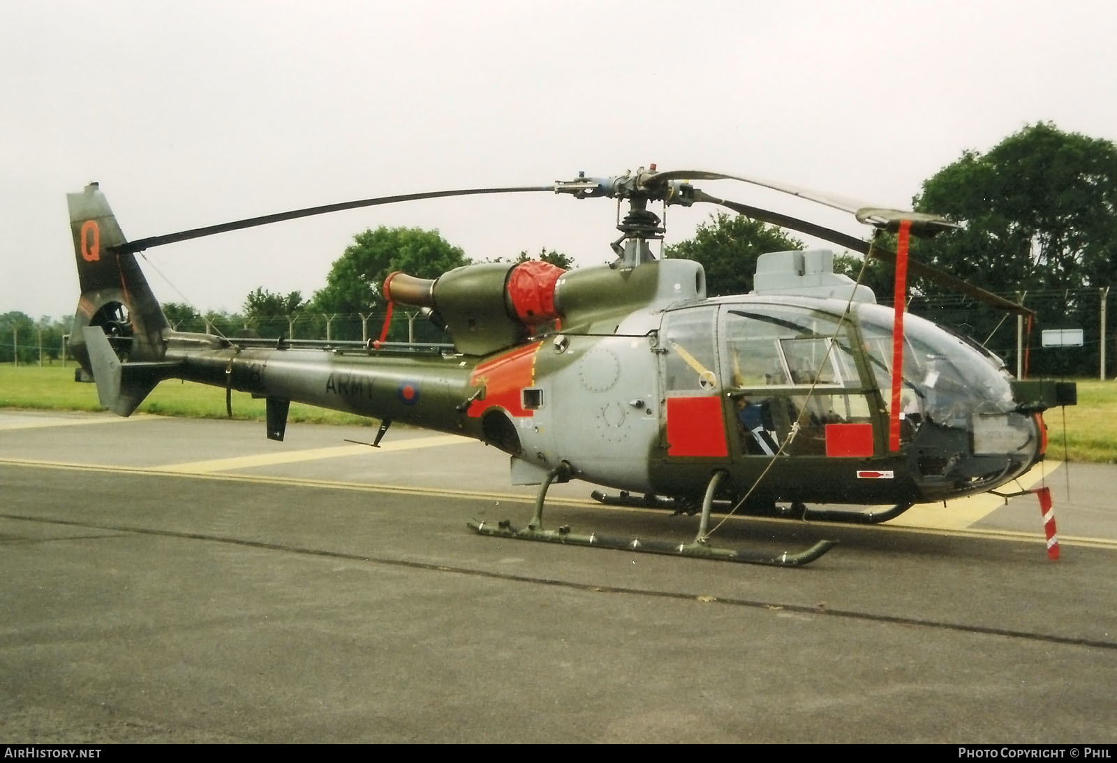 Aircraft Photo of XX378 | Aerospatiale SA-341B Gazelle AH1 | UK - Army | AirHistory.net #189050