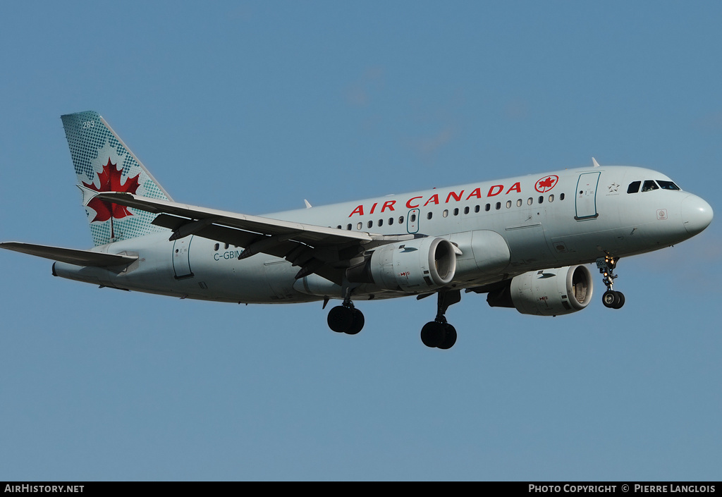 Aircraft Photo of C-GBIM | Airbus A319-114 | Air Canada | AirHistory.net #189058