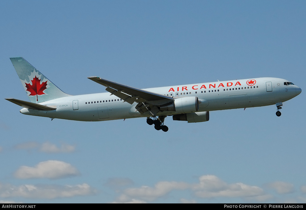 Aircraft Photo of C-FPCA | Boeing 767-375/ER | Air Canada | AirHistory.net #189064