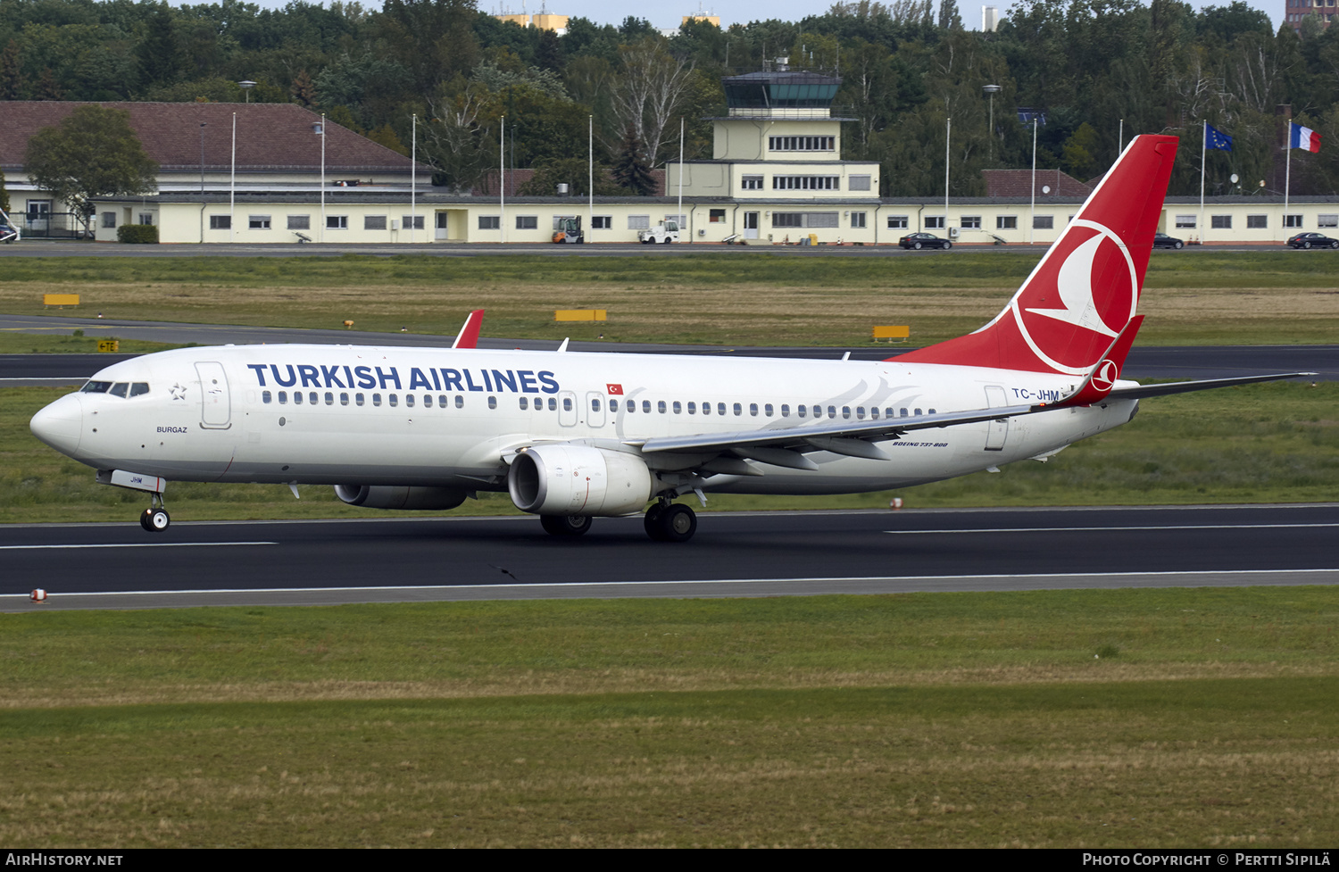 Aircraft Photo of TC-JHM | Boeing 737-8F2 | Turkish Airlines | AirHistory.net #189068