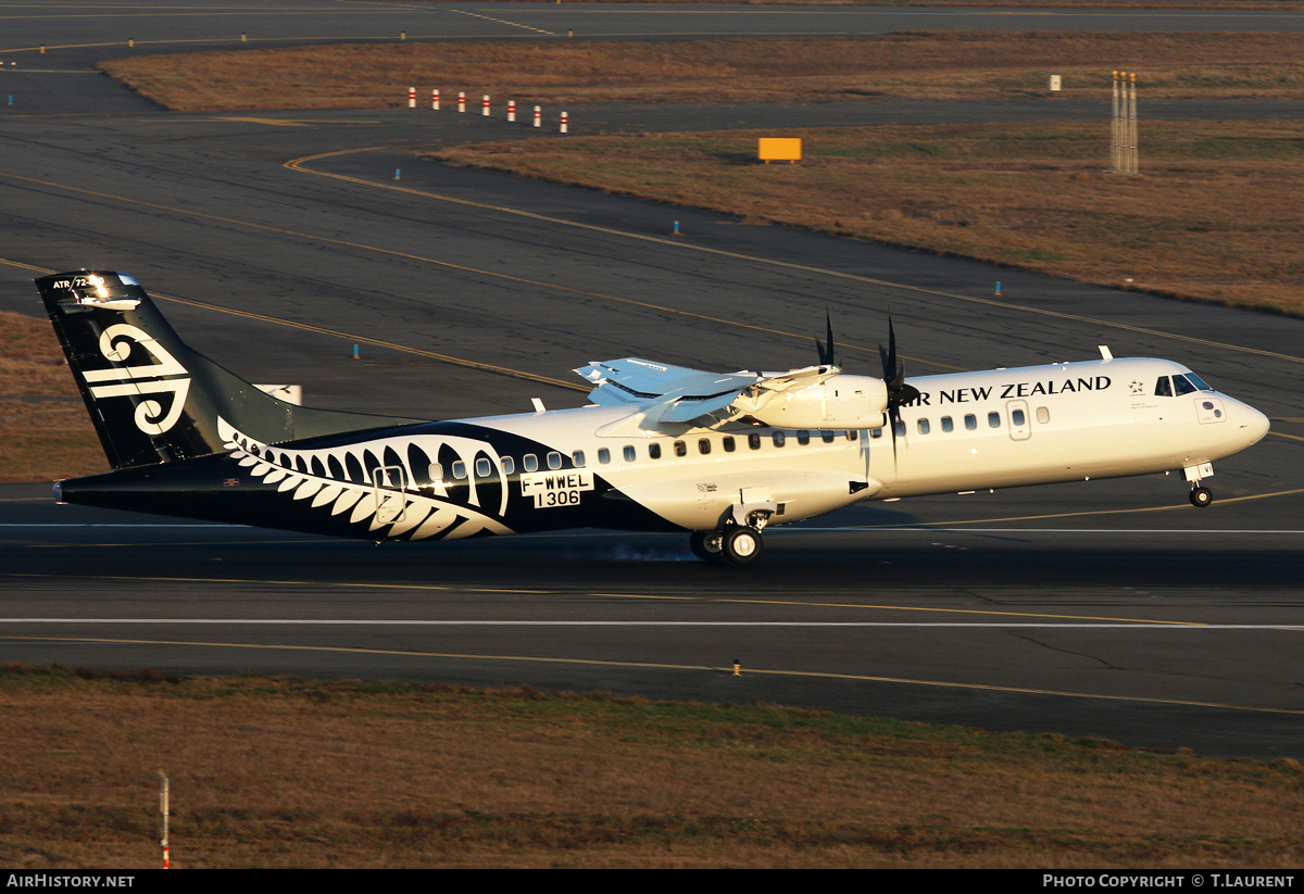 Aircraft Photo of F-WWEL | ATR ATR-72-600 (ATR-72-212A) | Air New Zealand | AirHistory.net #189080