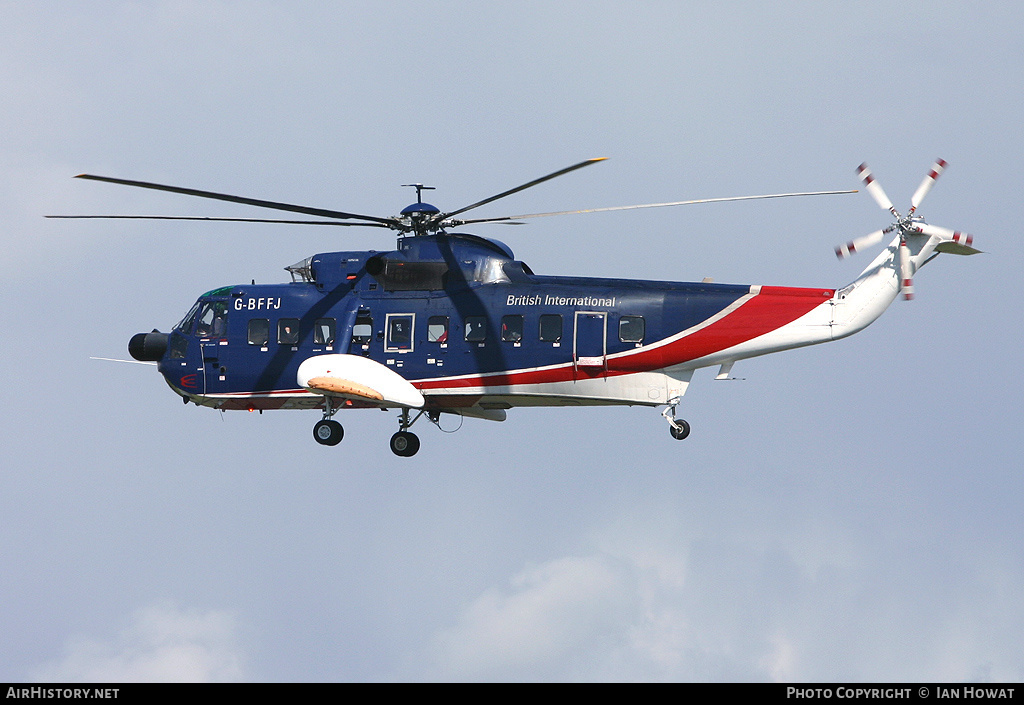 Aircraft Photo of G-BFFJ | Sikorsky S-61N MkII | British International Helicopters | AirHistory.net #189090