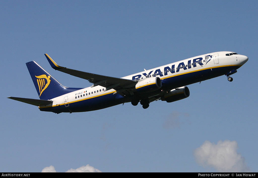 Aircraft Photo of EI-DLZ | Boeing 737-8AS | Ryanair | AirHistory.net #189098