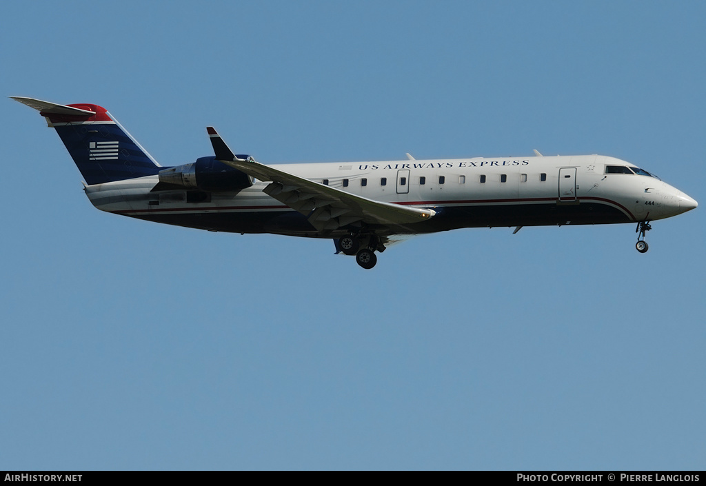 Aircraft Photo of N444ZW | Bombardier CRJ-200LR (CL-600-2B19) | US Airways Express | AirHistory.net #189100