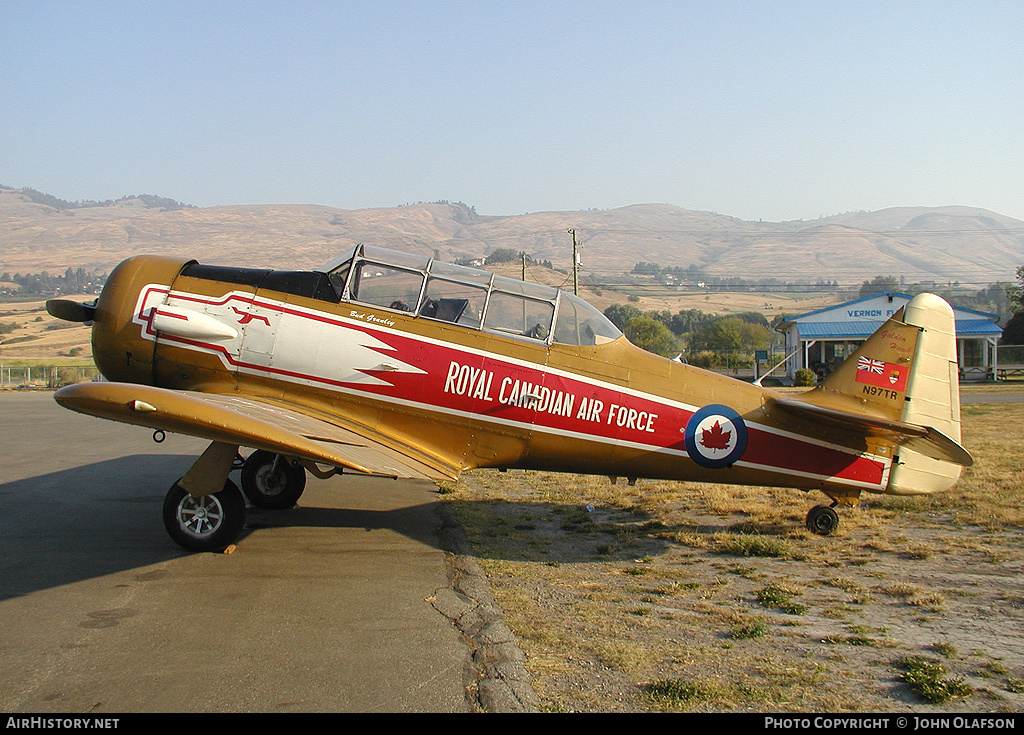 Aircraft Photo of N97TR | North American AT-6C Texan | Canada - Air Force | AirHistory.net #189129