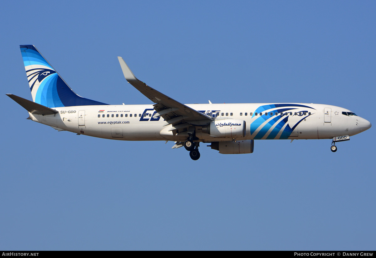 Aircraft Photo of SU-GDD | Boeing 737-866 | EgyptAir | AirHistory.net #189145