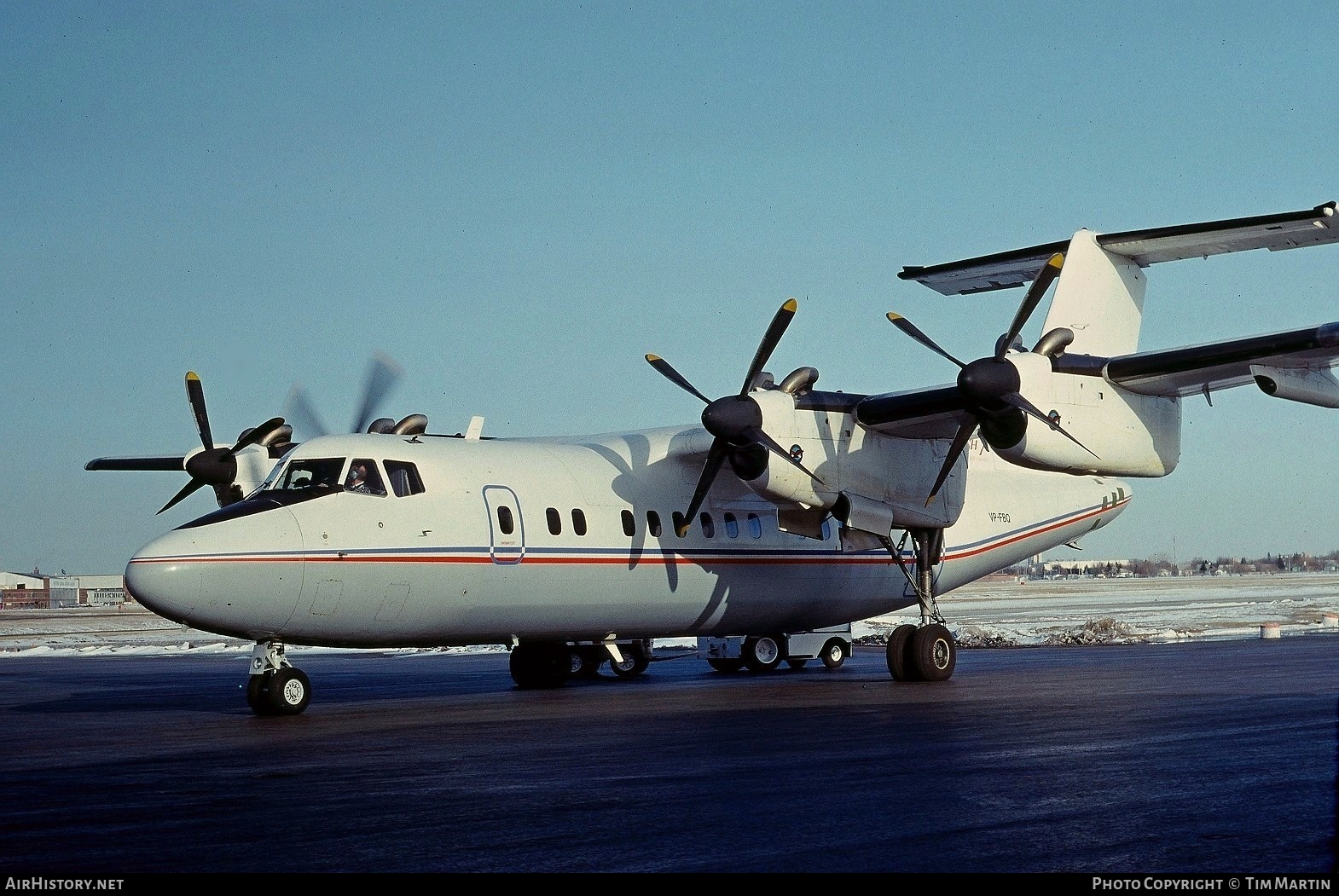 Aircraft Photo of VP-FBQ | De Havilland Canada DHC-7-110 Dash 7 | AirHistory.net #189147