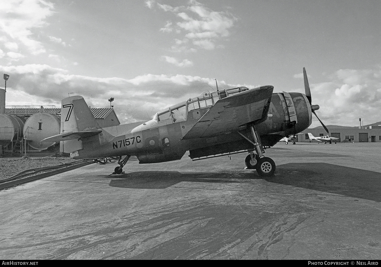 Aircraft Photo of N7157C | Grumman TBM-3/AT Avenger | AirHistory.net #189181