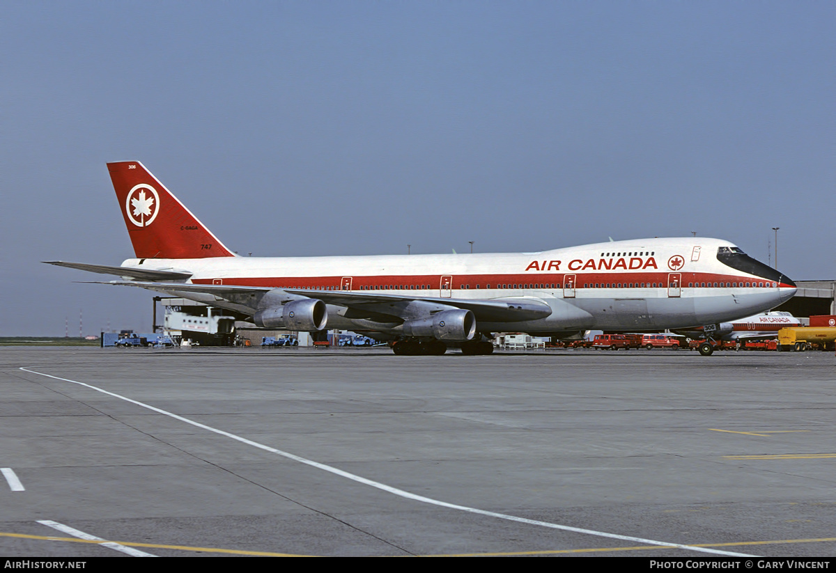 Aircraft Photo of C-GAGA | Boeing 747-233BM | Air Canada | AirHistory.net #189196
