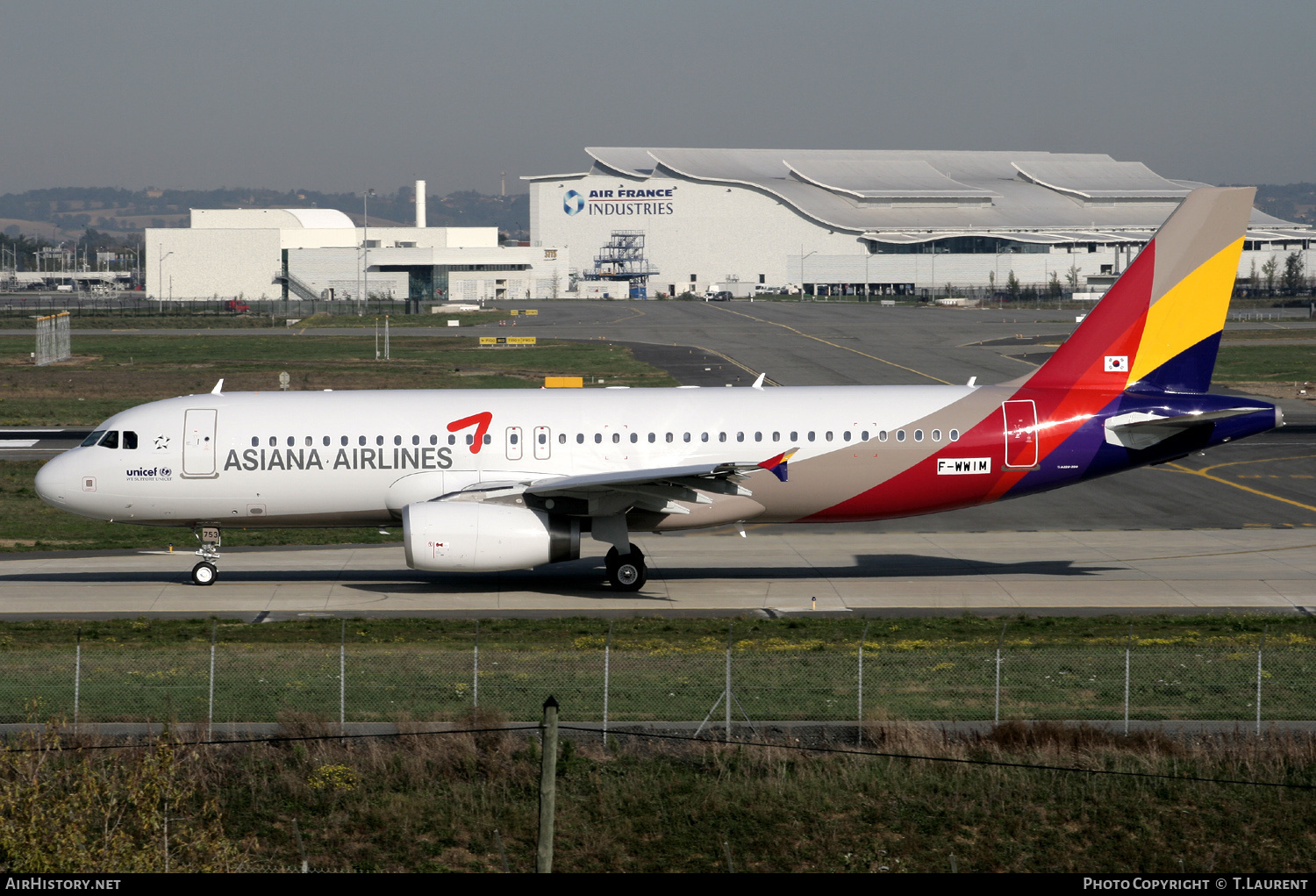 Aircraft Photo of F-WWIM | Airbus A320-232 | Asiana Airlines | AirHistory.net #189205