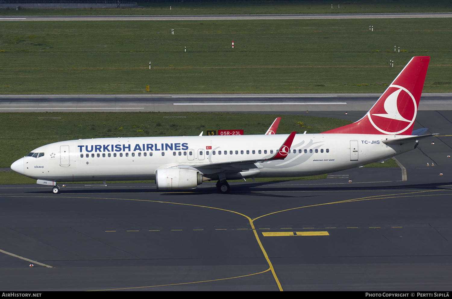 Aircraft Photo of TC-JHS | Boeing 737-8F2 | Turkish Airlines | AirHistory.net #189228