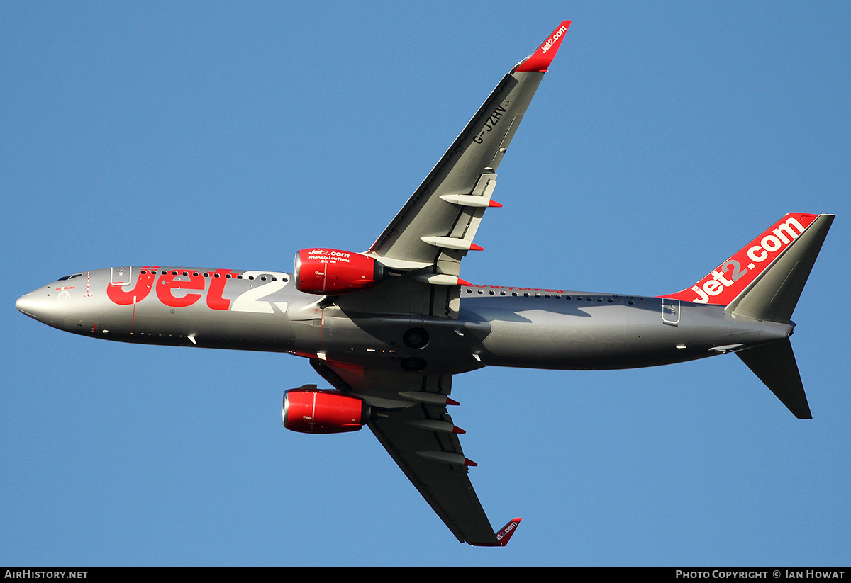 Aircraft Photo of G-JZHV | Boeing 737-800 | Jet2 | AirHistory.net #189239