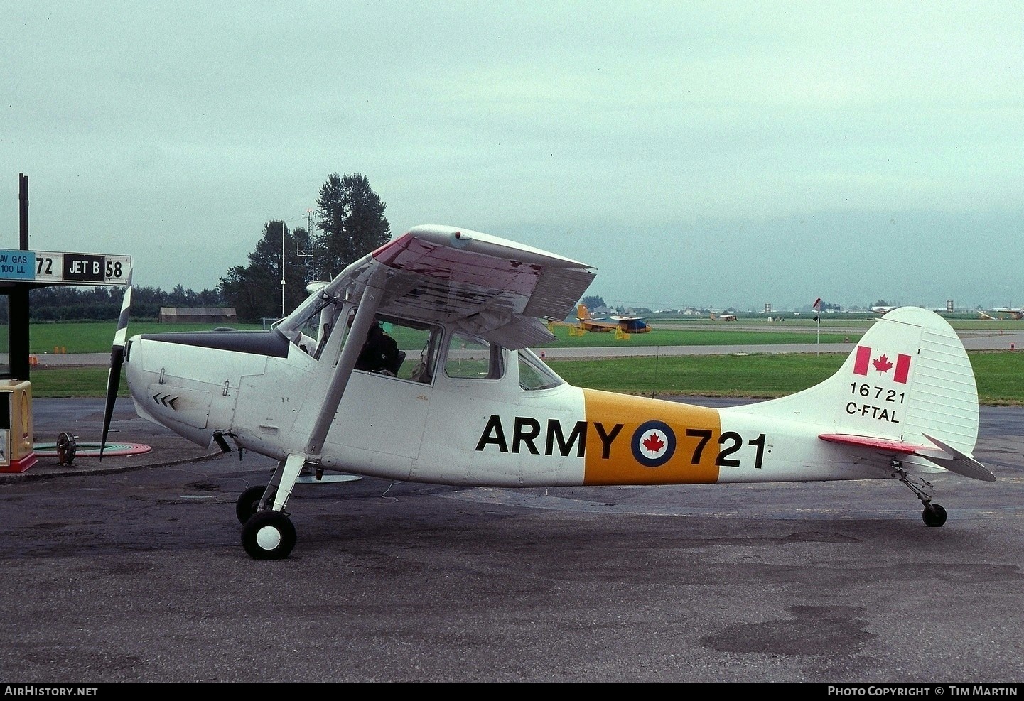 Aircraft Photo of C-FTAL / 16721 | Cessna O-1E Bird Dog | Canada - Army | AirHistory.net #189247