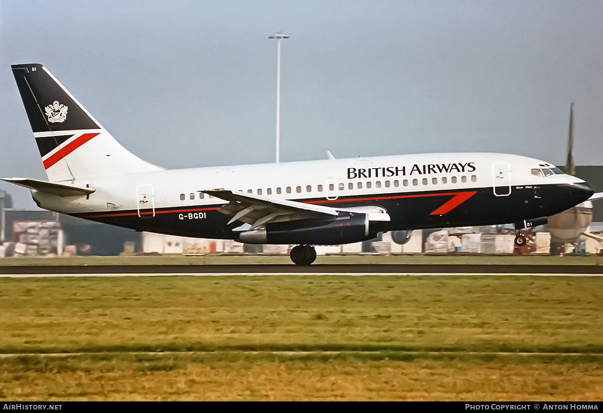 Aircraft Photo of G-BGDI | Boeing 737-236/Adv | British Airways | AirHistory.net #189249