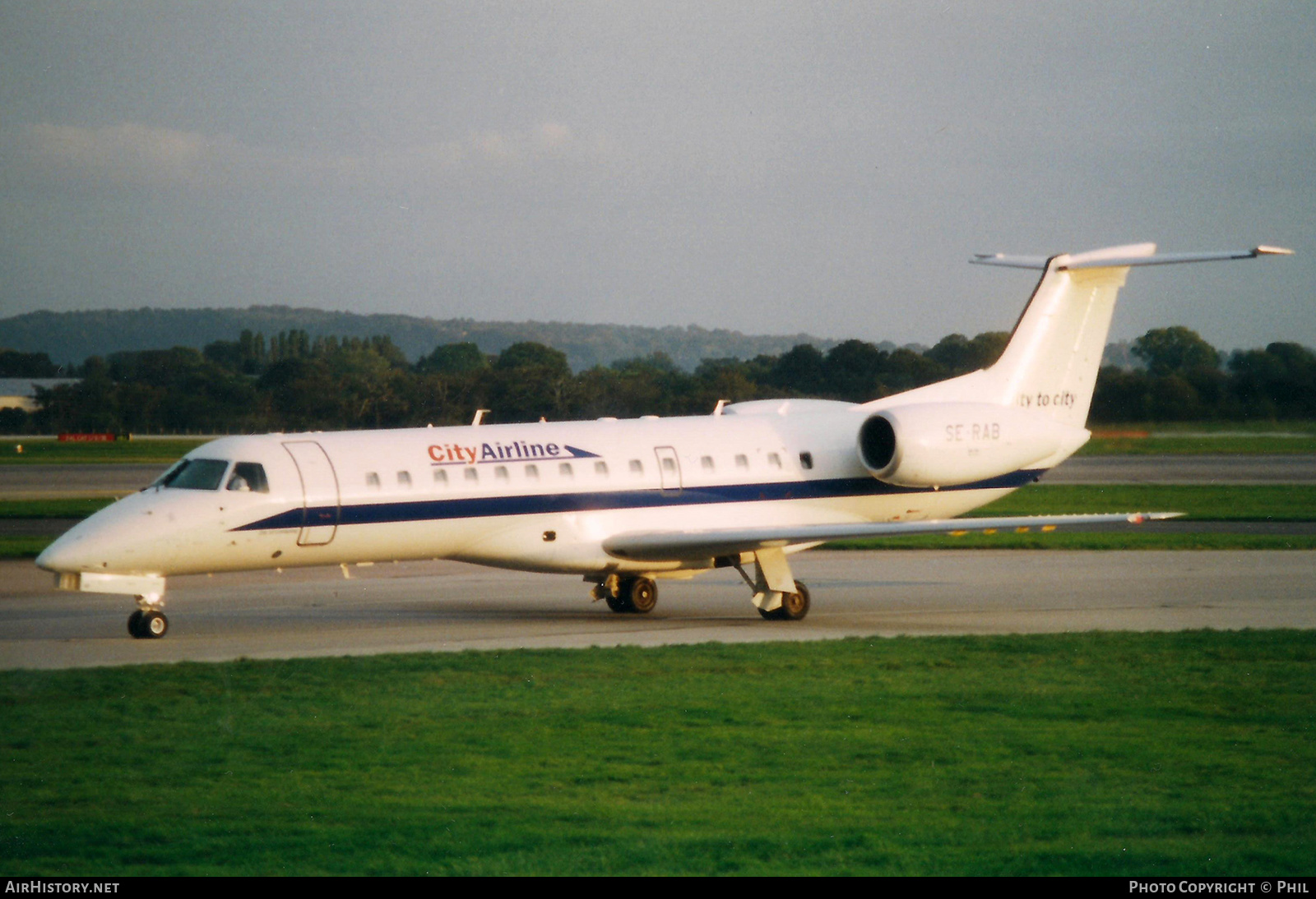 Aircraft Photo of SE-RAB | Embraer ERJ-135LR (EMB-135LR) | City Airline | AirHistory.net #189253