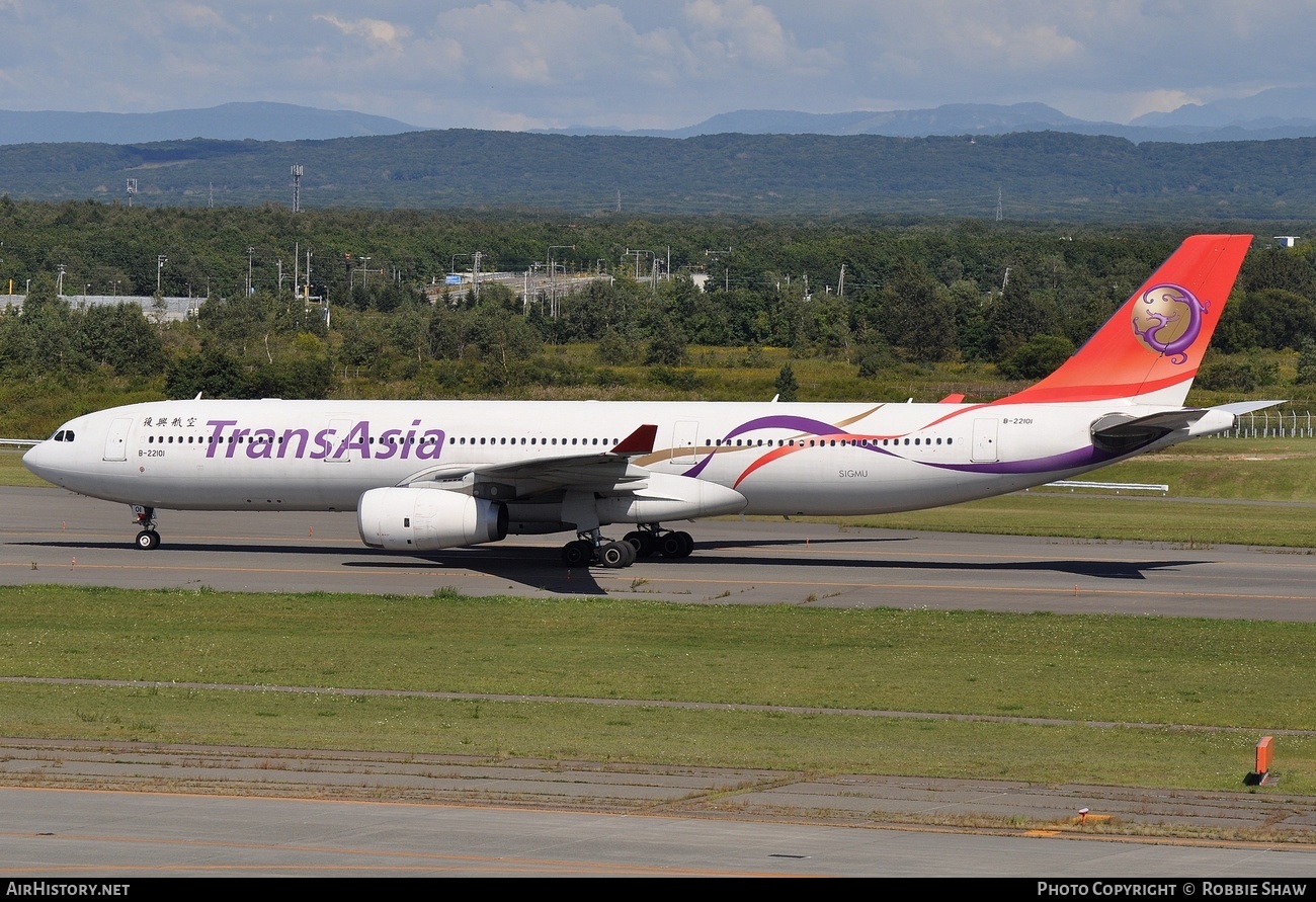 Aircraft Photo of B-22101 | Airbus A330-343 | TransAsia Airways | AirHistory.net #189256